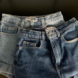 American Apparel high waisted shorts